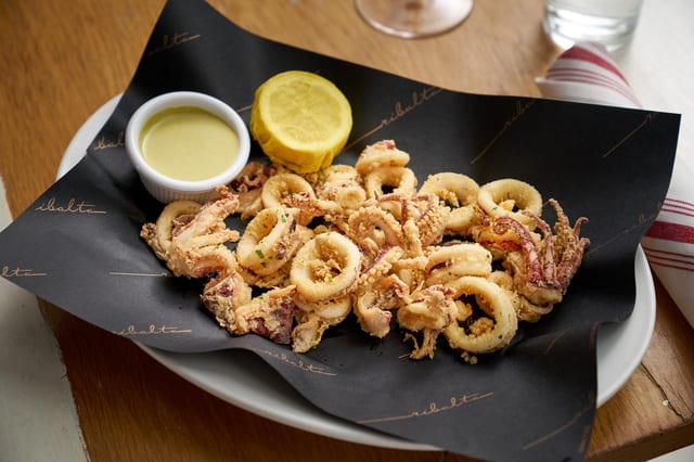 FRIED CALAMARI.