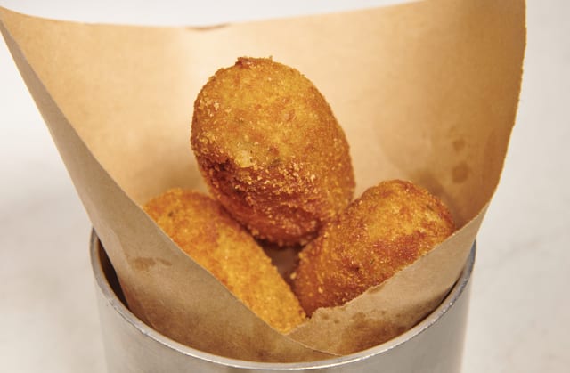 POTATO CROQUETTES.