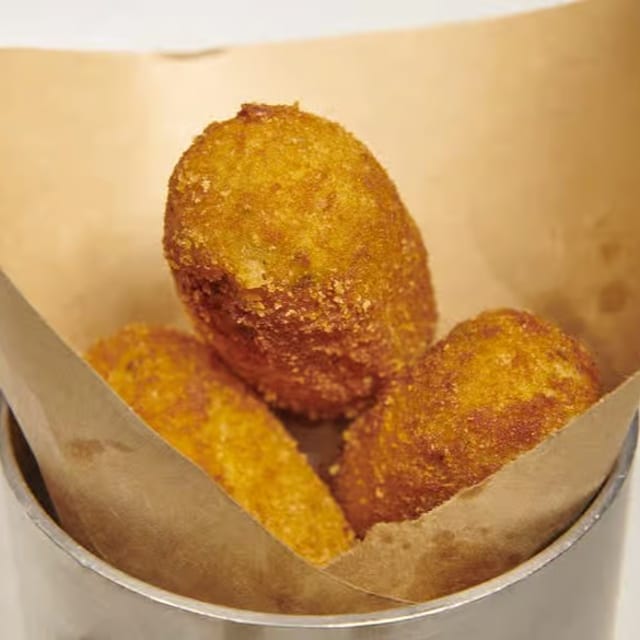POTATO CROQUETTES.