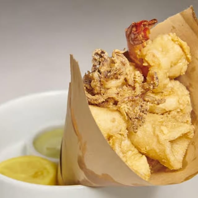 FRIED CALAMARI.