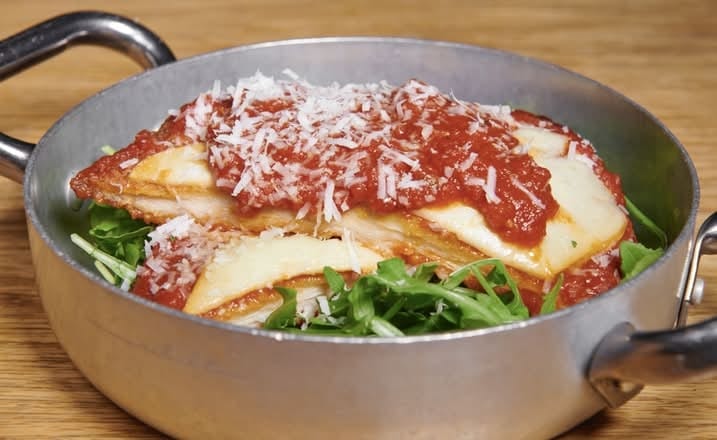 CHICKEN PARMIGIANA.
