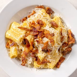 RIGATONI ALLA CARBONARA